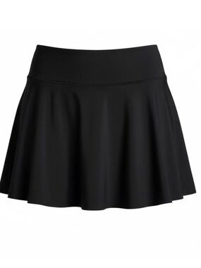 Athleta Ace High Rise Tennis Skort Black 2X Plus Size XXL 18" Long Skirt Golf